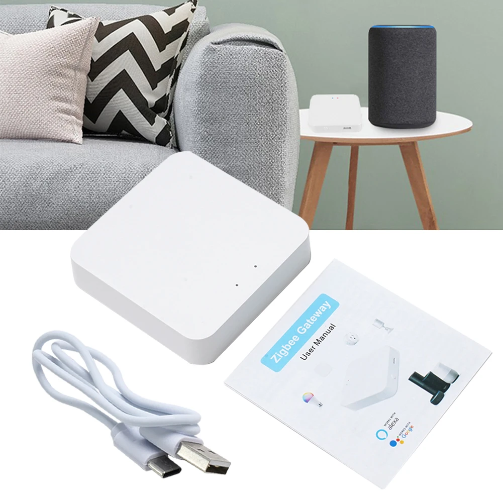 

Doodle Smart Gateway Home Smart Control Host Wireless Zigbee Gateway USB Charging Smart Home Control Supplies