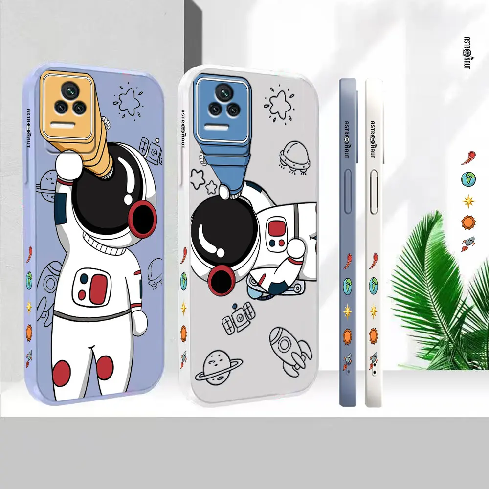 

Planet Astronaut Cartoon Case For Redmi K60E K60 K50 K40S K40 K30 K20 12C 10C 9A 9 8A 8 10X 10A 10 9AT 9C Pro 4G 5G Cover Funda