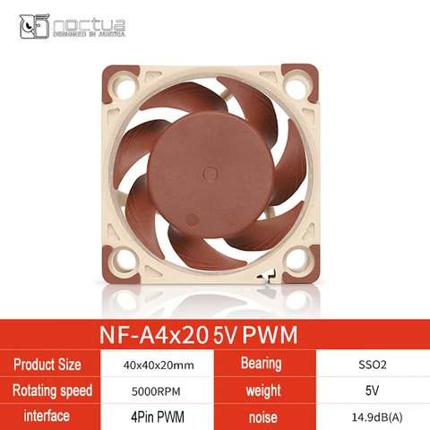 Noctua NF-A4x20 40 мм корпус вентелятор