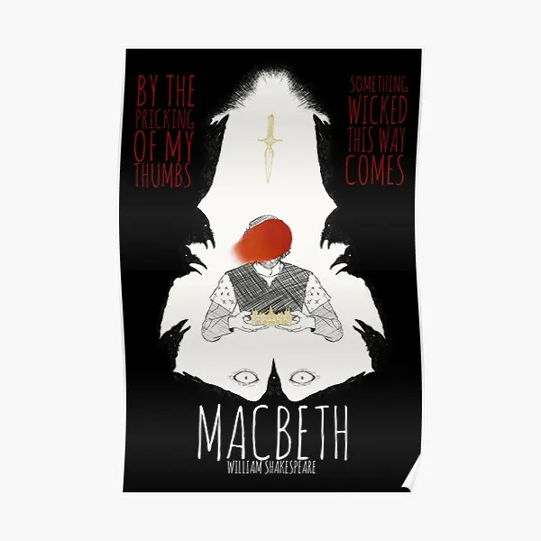 

Плакат Macbeth художественная роспись Декор для комнаты винтажный домашний принт забавное украшение Современная Настенная живопись без рамки