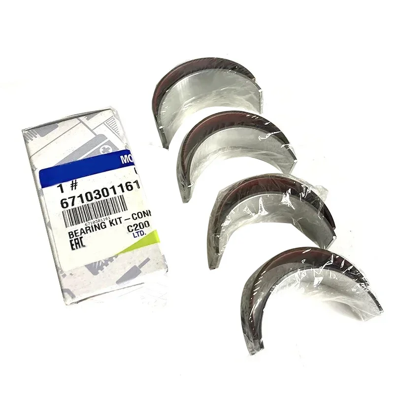 

8 шт. новый 6710301160 Комплект подшипников шатуна для Ssangyong Rexton Roidus Korando C 67103-01160