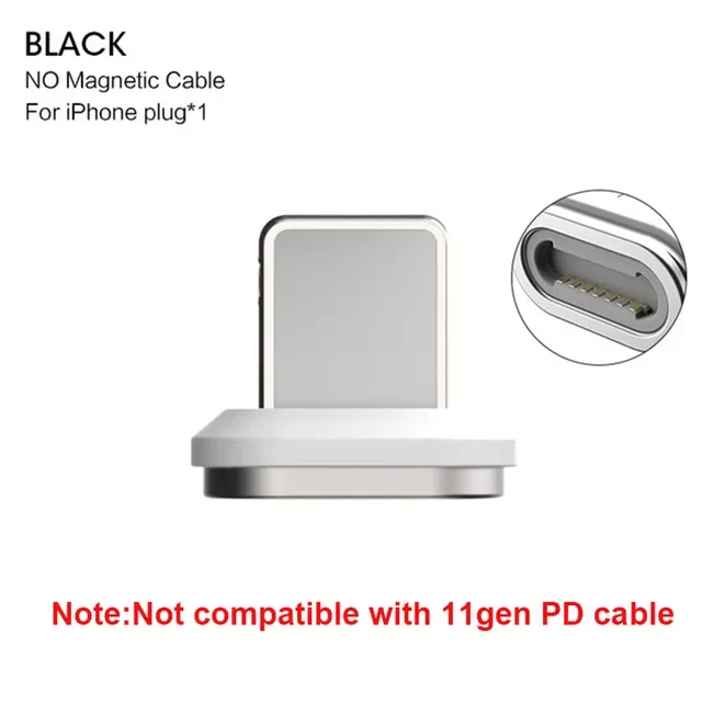 

For iPhone 13 12 Magnet Charger USB C for Samsung S22 S21Magnetic 3 In 1 USB Cable Super Charger Type C QC 4.0 Fast Charging
