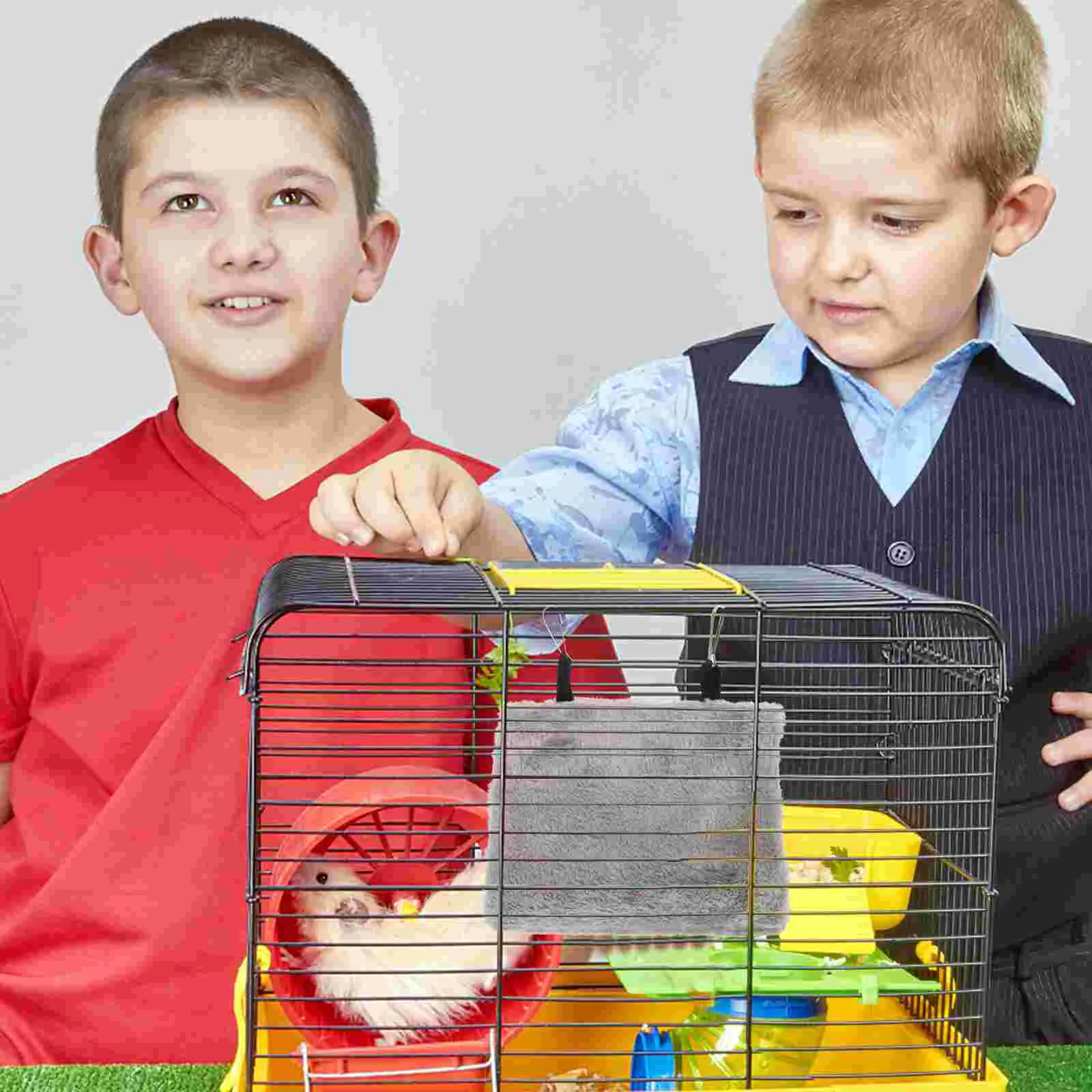 

Bird Hammock Parrot Bed Triangular Sleeping Conure Comfortable Hanging Warmthplush Living Bedding