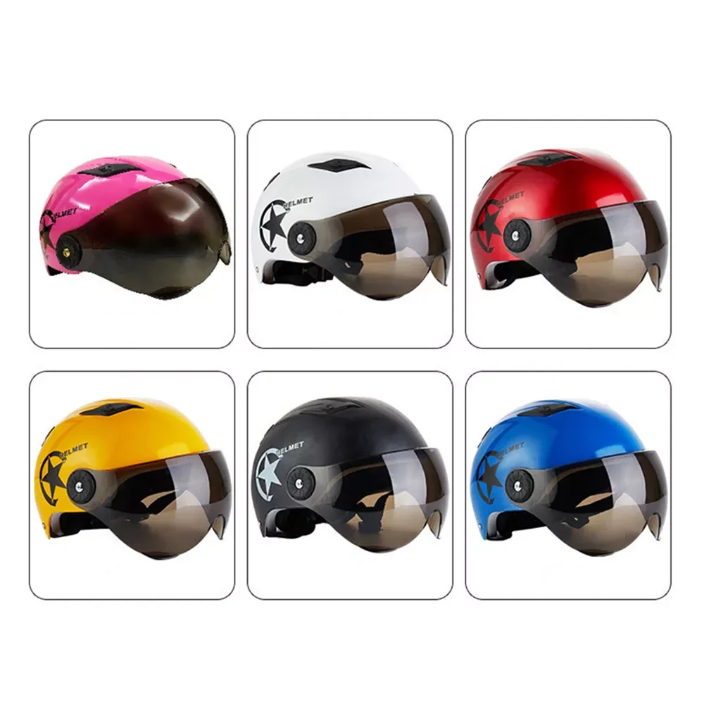 Bicycle Sunscreen Helmet Scooter Helmet Can Flip Up Protection Mirror Suitable For Scooters Electric Car Bike Motorcycles enlarge
