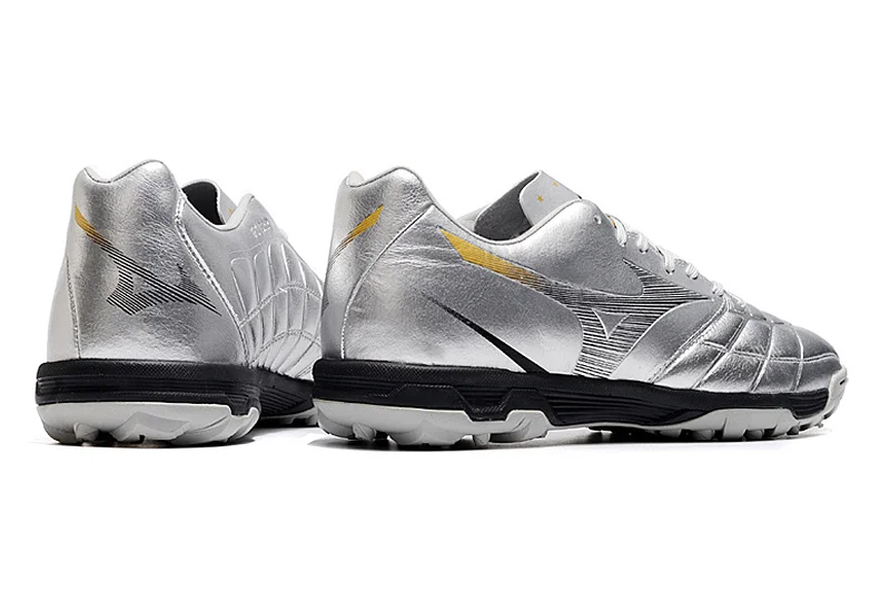 Authentic Mizuno Creation MORELIA REBULA 3 AS/TF Men's Shoes Sneakers Mizuno Outdoor Sports Shoes Sliver Color Size Eur 40-45