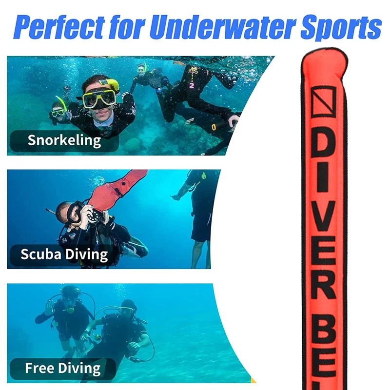 115 см маркер для поверхности подводного плавания буй сигнальная трубка SMB