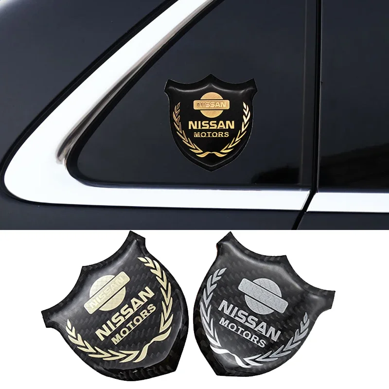 Автомобильный значок-наклейка для Nissan Juke Note Versa Tiida X-Trail Almera Qashqai J10 T32 Xterra
