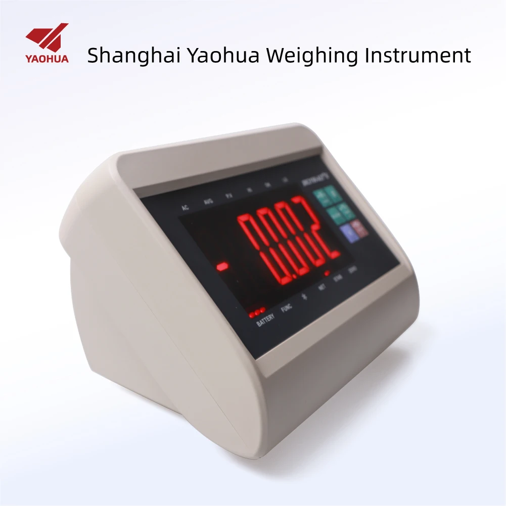 YAOHUA indicador de peso Weighing Indicator LED Display XK3190-A27E weighing indicator for scale