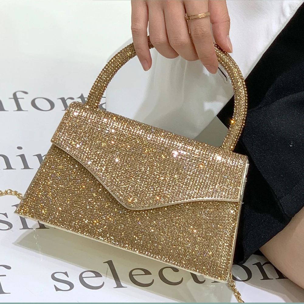 

Diamonds Women Handbags Luxury Pearls Party Evening Bags for Women Beading Wedding Purses Rhinestone Shoulder Crossbody Bag Tote