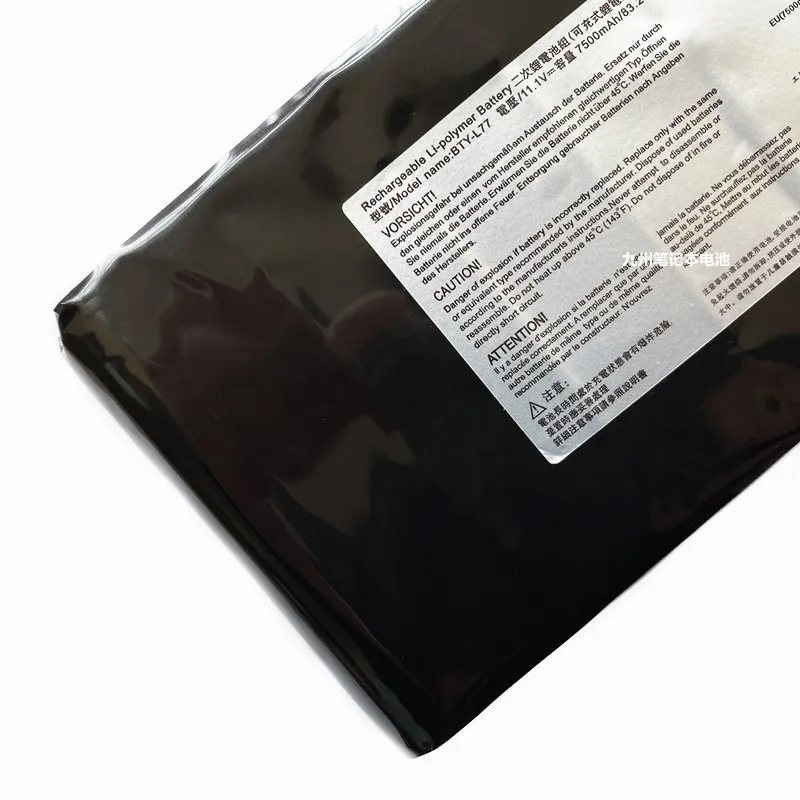 Новый аккумулятор для ноутбука BTY-L77 MSI GT72 2QD GT72S 6QF GT72VR WT72 MS-1781 MS-1782 MS-1783 2PE-022CN 2QD-1019XCN