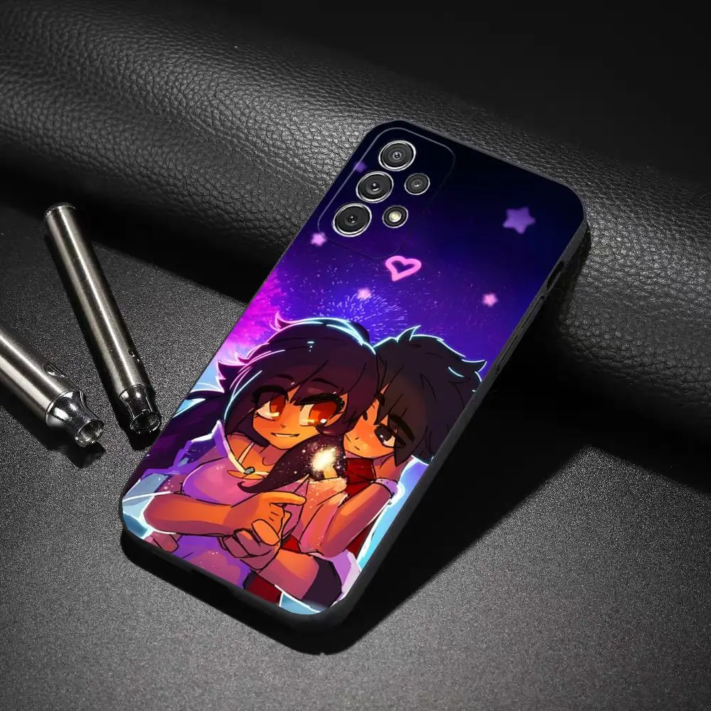 A-Aphmau Meow Anime-S Phone Case For Samsung Galaxy S25 S24 S23 S22 S21 FE A55 A54 A53 A52 A34 A32 A33 Cover