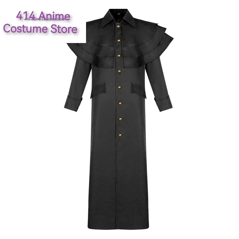 Винтажный костюм вампира для косплея готический викторианский стимпанк сюртук