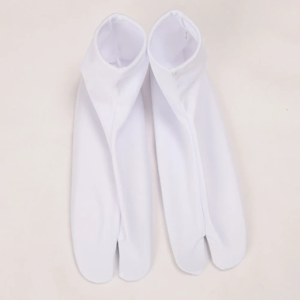 Calcetines De Algodon Para Hombre Носки с двумя пальцами Сандалии-шлепанцы Японский белый
