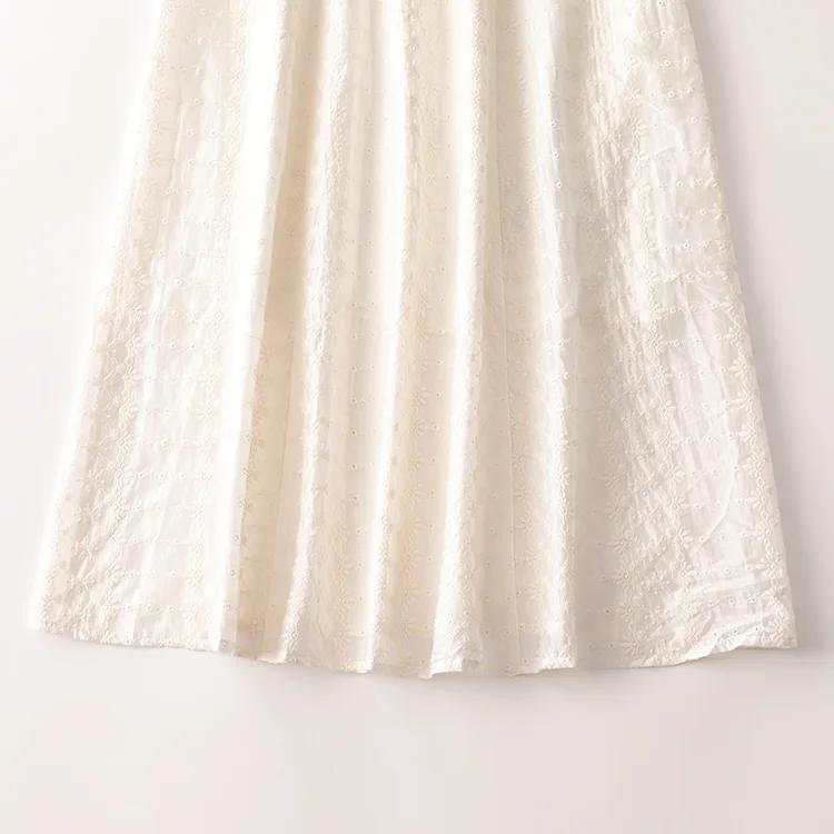 24303 Летнее длинное платье X с открытым вырезом и короткими рукавами