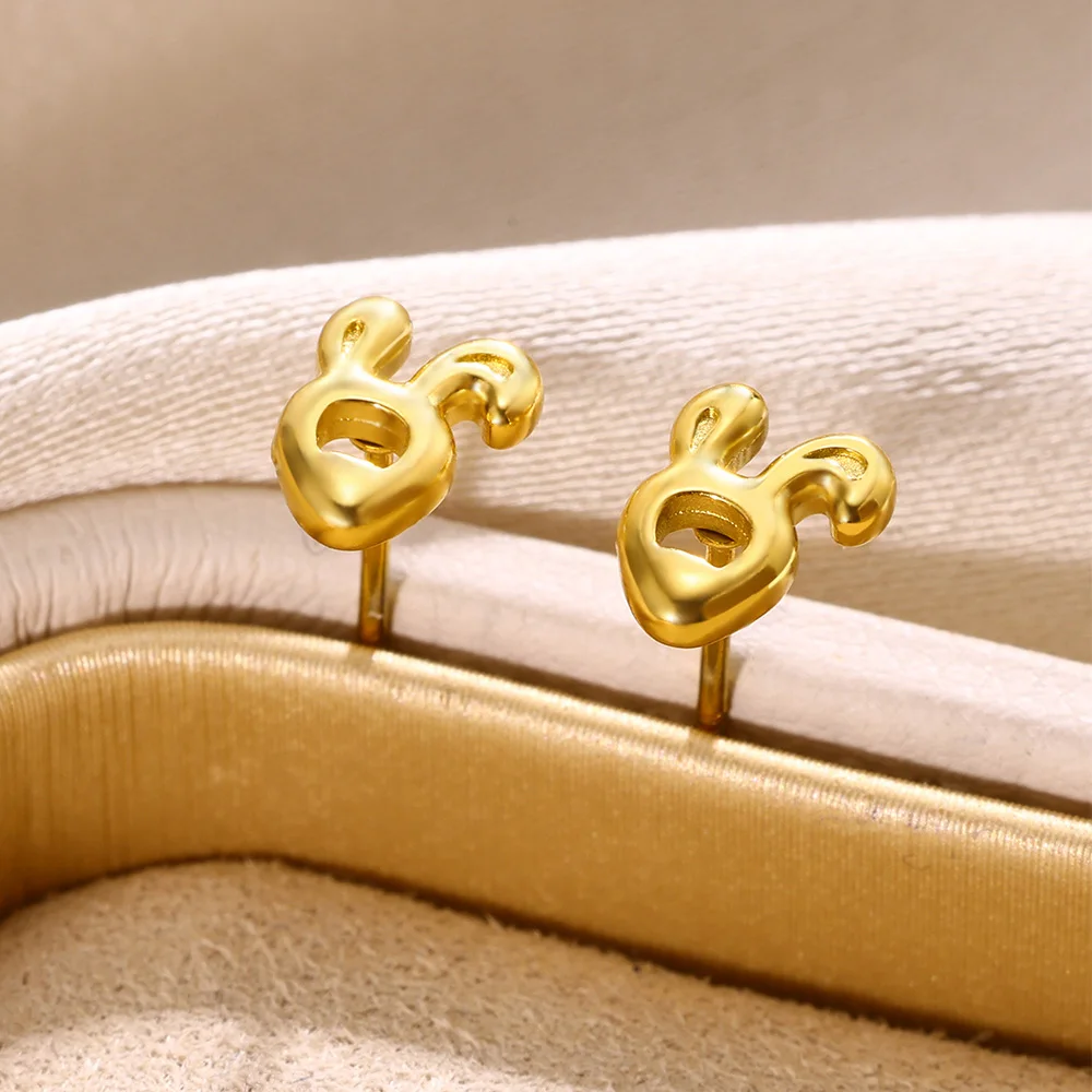 Милые серьги в виде кролика золотого цвета для женщин и девушек винтажные