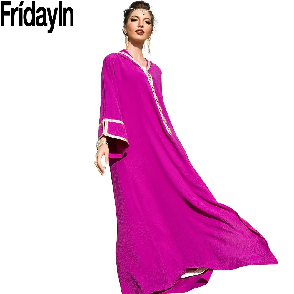Кафтан Fridayin, Дубай, абайя, Турция, ислам, мусульманское, арабское длинное платье, абайя s для женщин, кафтан, халат, длинное женское платье