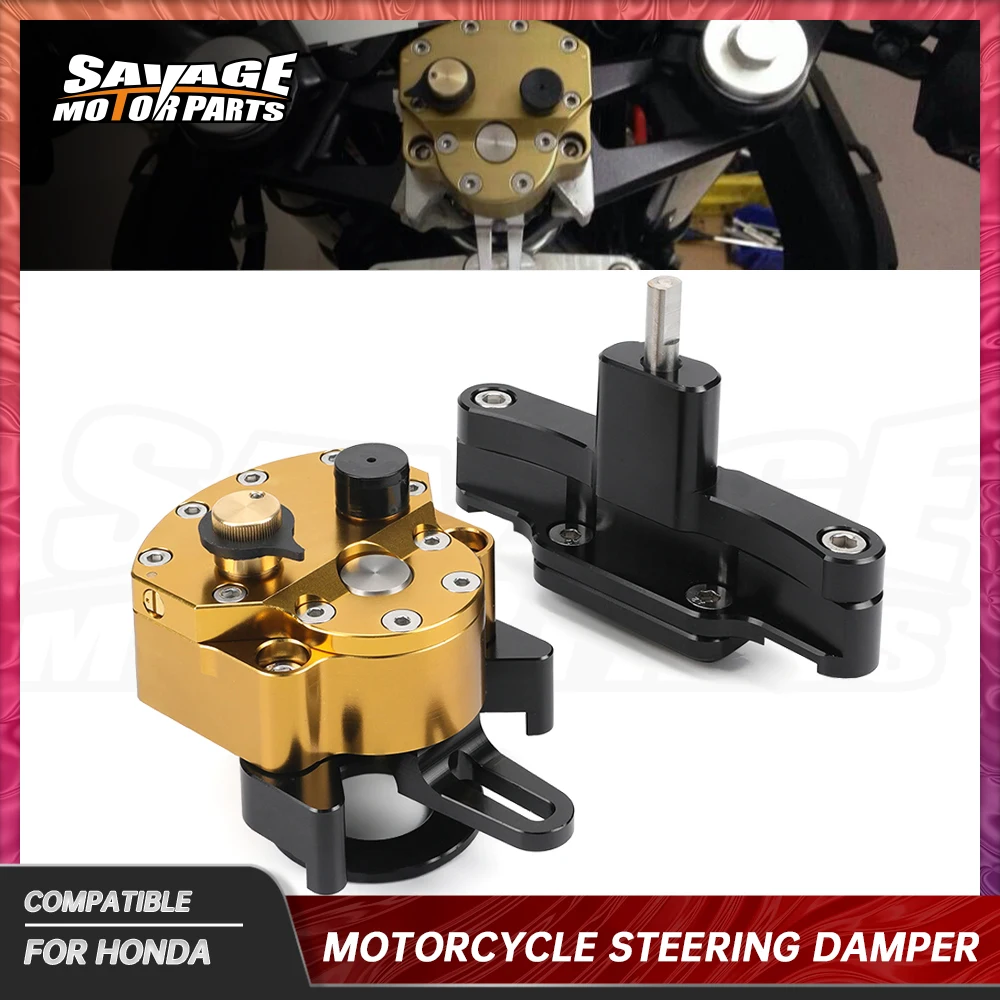 

Motorcycle Steering Damper Stabilizer For HONDA CBR650F CBR 650F 2014-2018 Mount Bracket Reversed Safety Adjustable Equipments