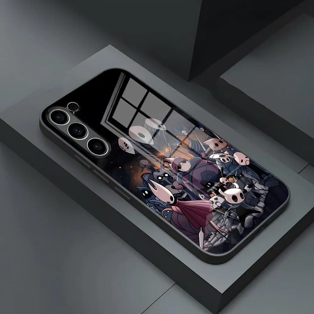 Чехол для телефона Pablo Hollow Kinght для Samsung S24 Ultra, S26, S23 FE, S22, S20, S21 Plus, Galaxy A54, A34, A24, A53, стеклянная крышка (art.: 3920d4e7b6504) - 3920d4e7b6504