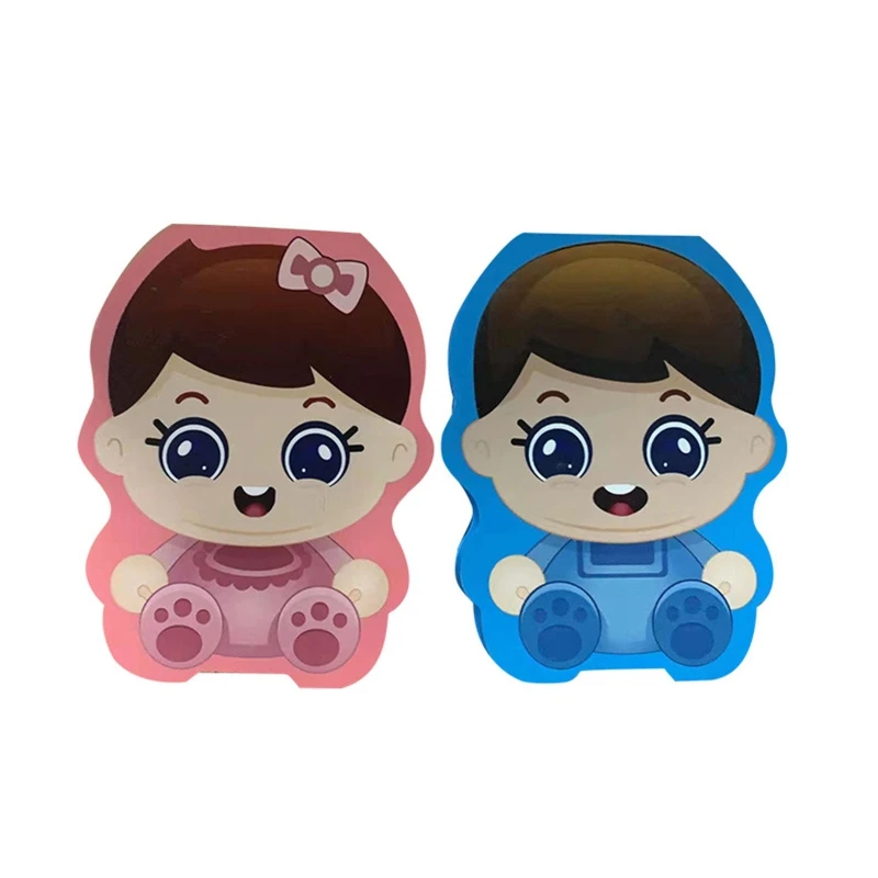 

HX5D Baby Tooth Fairy Box with Lid First Tooth Keepsake Boxes Organizer Container