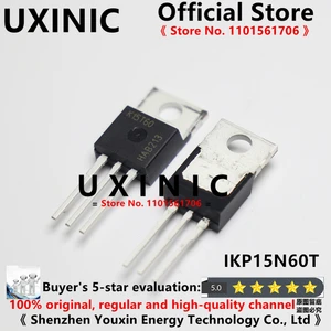 UXINIC 100% New Imported Original K15T60 IKP15N60T TO-220 Field-Effect Transistor 15A MOS 600V