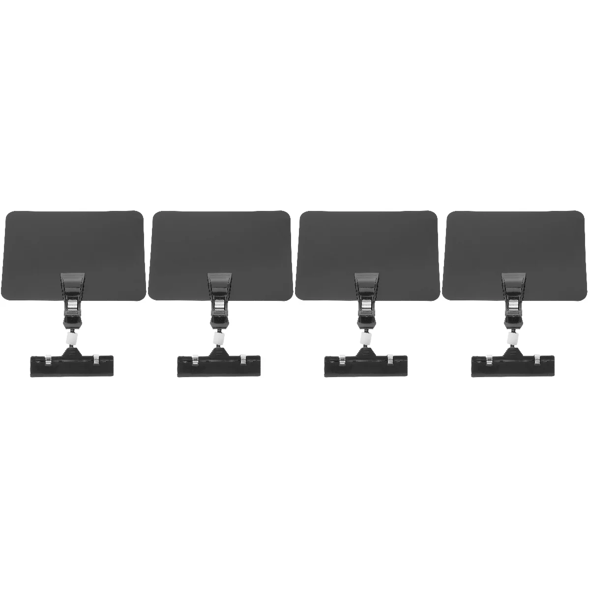 

24 Sets Price Tag Holder Mini Chalkboard Signs Food Sale Retail Store Clip Labels Plastic Display Stand