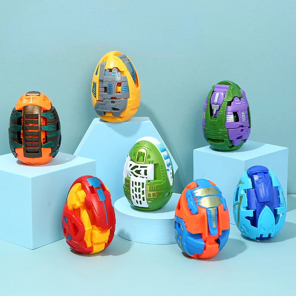 

1Pc Dinosaur Deformation Toy Deformation Egg Children's Simulation Dinosaur Simulation Dinosaur Toy Egg Cute Gift for Kids Toys