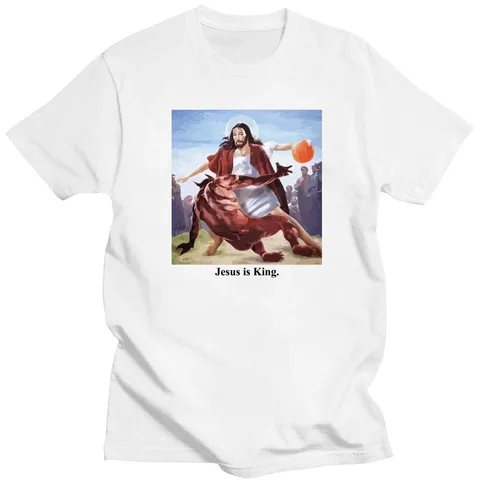 Футболка для баскетбола с изображением Иисуса и христианской веры для мужчин и женщин
