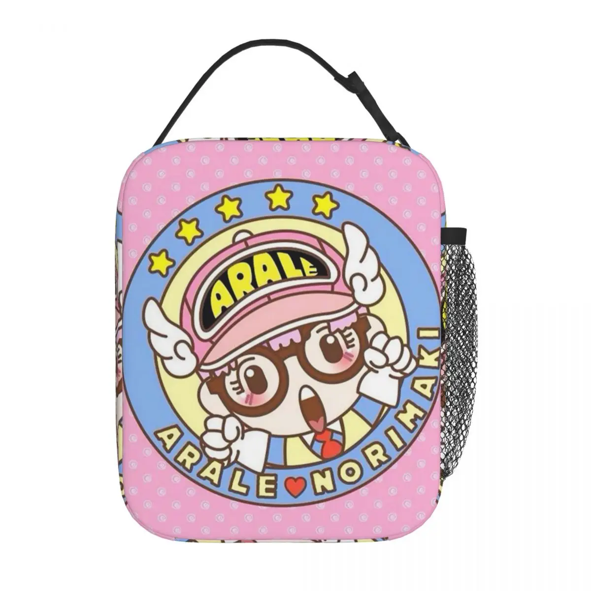 

Изолированная сумка для обеда Dr.Slump Arale, вместительный контейнер для еды в стиле аниме, сумка-холодильник, тоут, коробка для обеда, для колледжа, для улицы