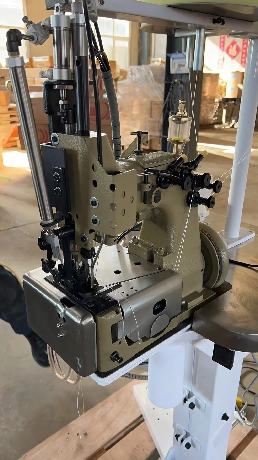 80700 Швейная машина для контейнеров FIBC l Машина изготовления джутовых пакетов