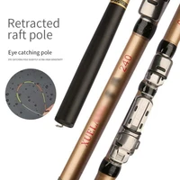 carbon fiber1 8m 2 1m 2 4m 2 7m 3 0m spinning fishing rod m power telescopic fishing rod carp feeder rod surf spinning rod