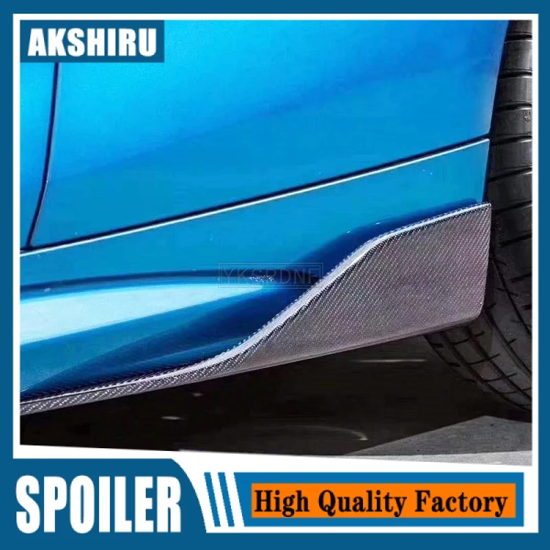 Для BMW E60 M5 F10 G30 F22 F23 F87 M2 F32 F33 F36 F82 M4 E90 E92 F30 M3 боковые юбки из углеродного волокна