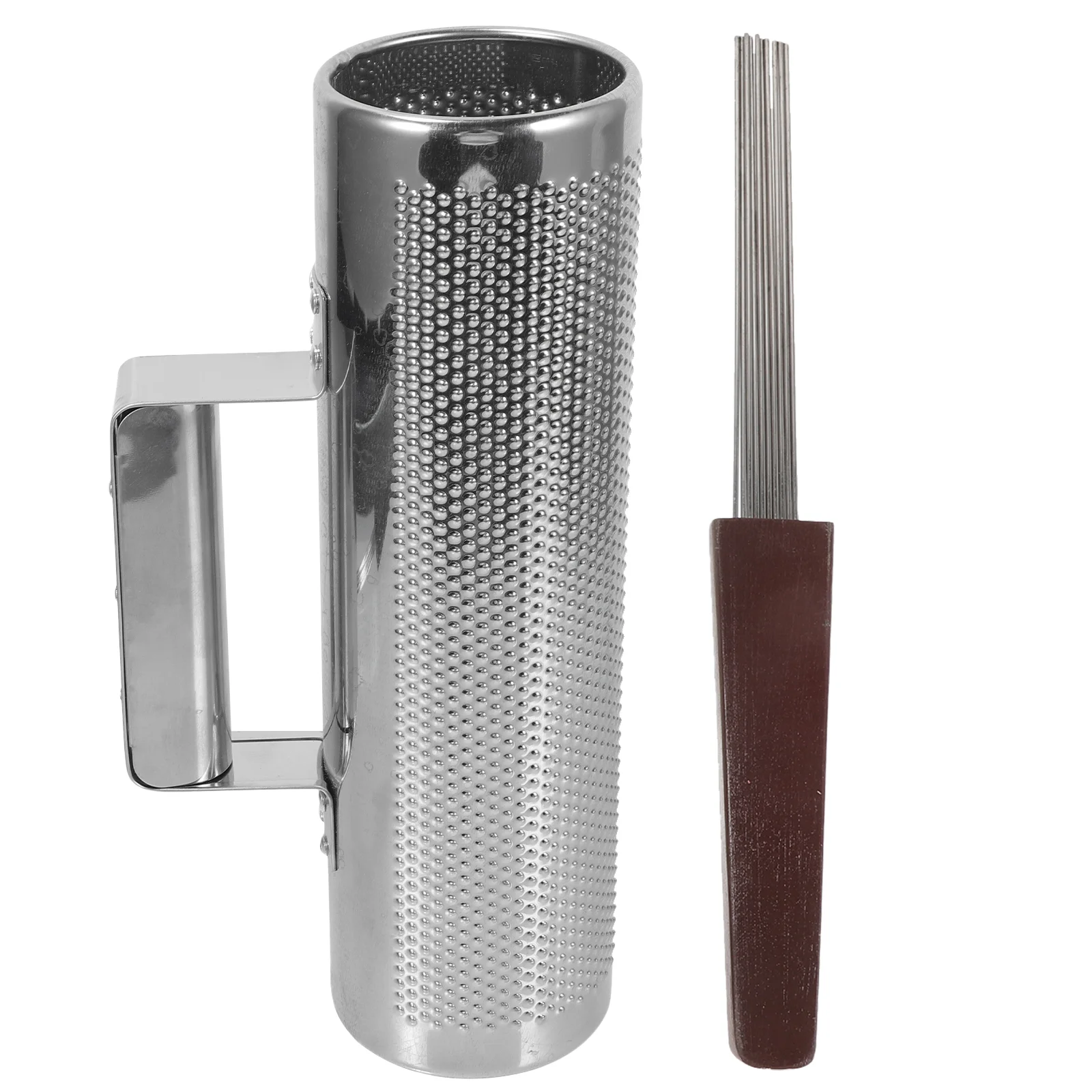 Музыкальная игрушка для раннего обучения металлический скребок Guiro с ударным