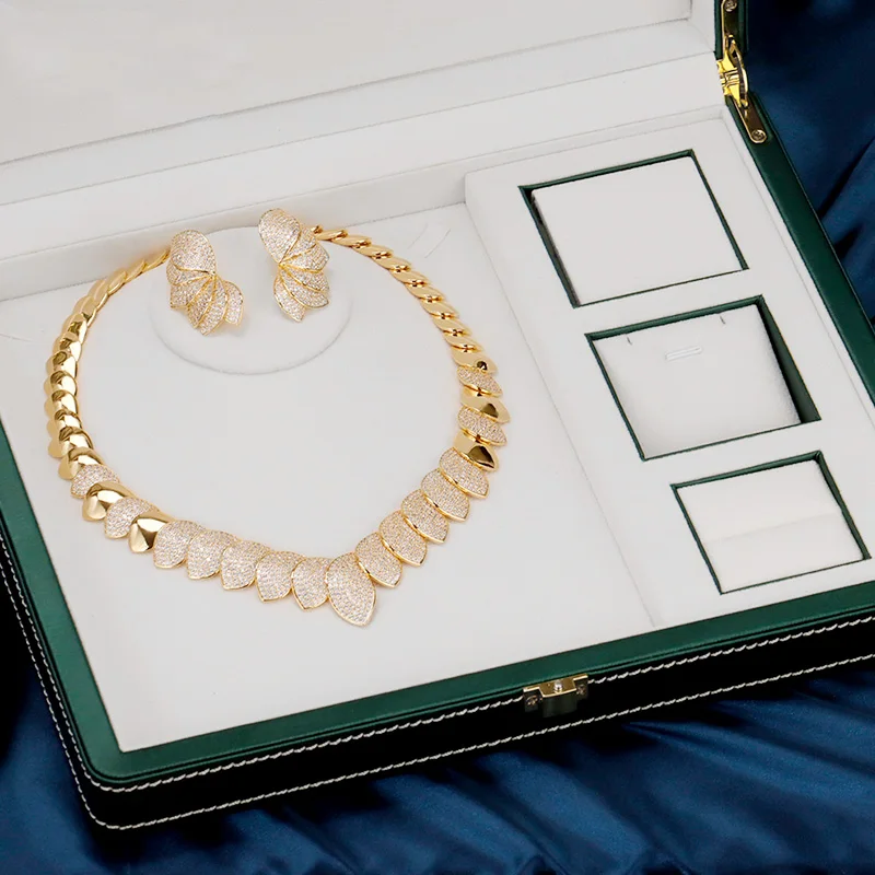 Невесты говорить класса люкс для женщин модное ювелирное изделие комплект 2 шт.