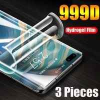 3 pieces hydrogel film for nokia 5 4 5 3 7 2 7 1 6 1 5 1 3 1 7 plus 8 1 6 2018 full cover sticker tpu screen protector not glass