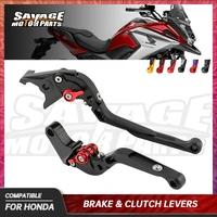 folding brake clutch levers for honda cb650f cb650r cbr650f cbr650r nc700 nc750 sx motorcycle accessories handlebar extendable
