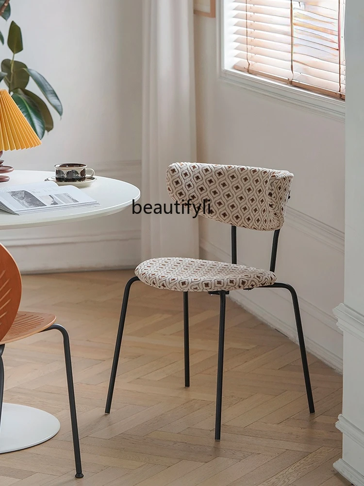 

Обеденный стул zq, домашняя винтажная Вельветовая мебель, датский стул