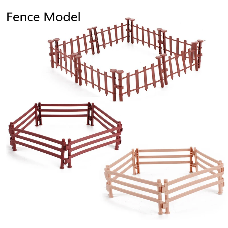 Имитация забора 10 шт./компл. декоративная модель игрушки для изготовления Diy