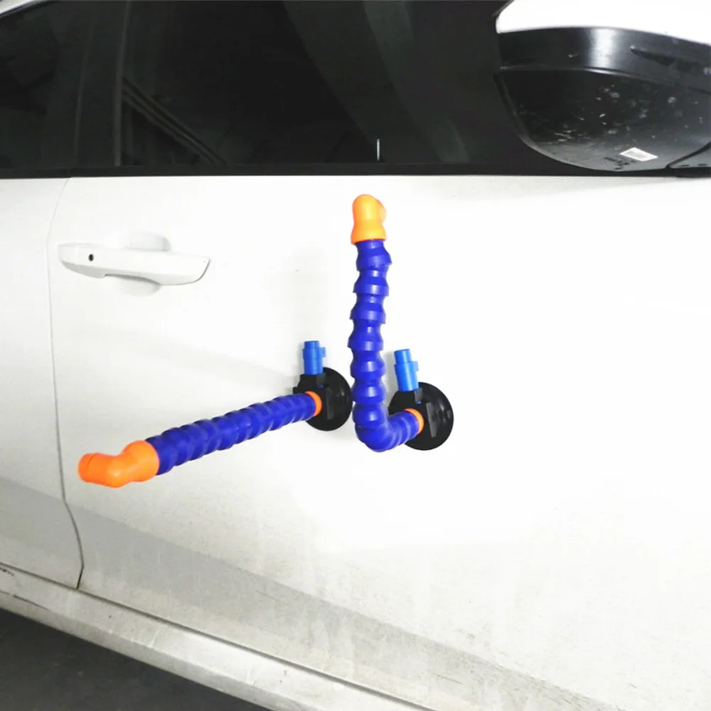 

Suction Cup Pump 1Set Accessory Black+blue W/360 Degrees Goose Neck Hose