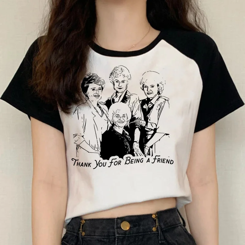 

the golden girls t shirt men y2k streetwear anime vintage graphic t-shirt top tees vintage graphic