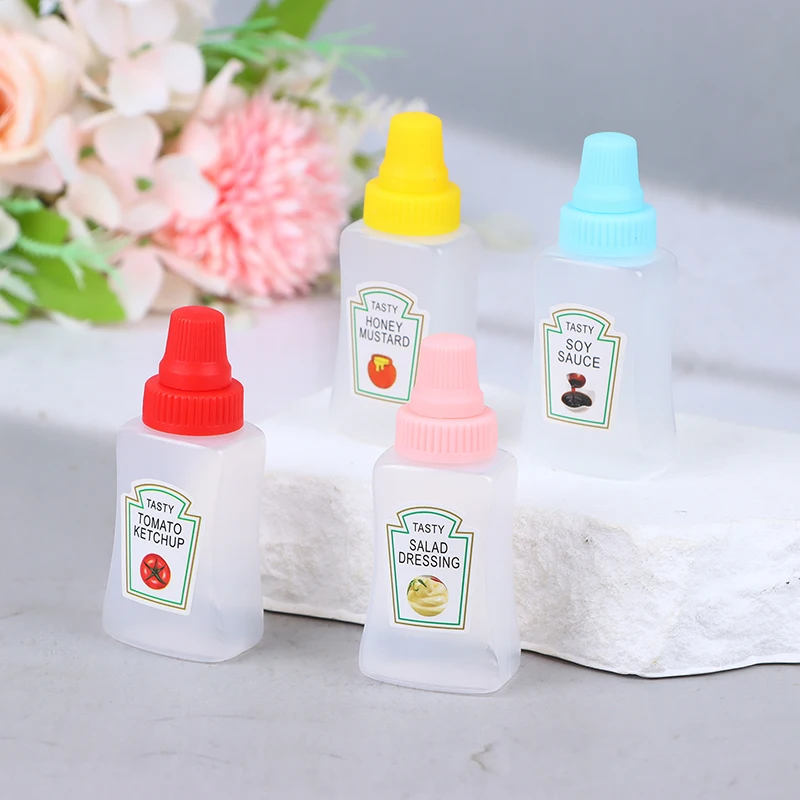 4 шт./набор портативные мини-бутылки для приправ