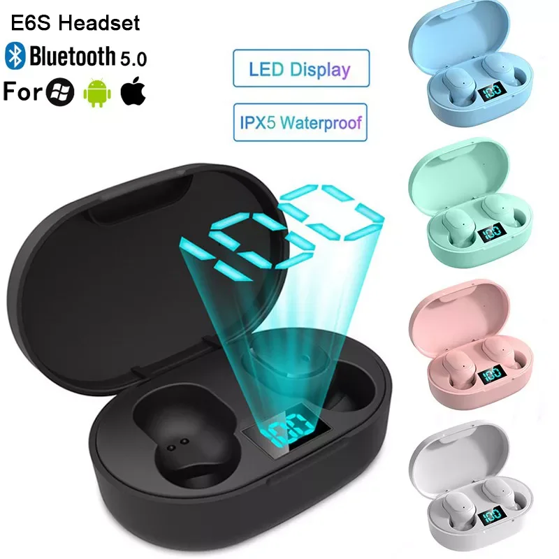 

Wireless Bluetooth Earphone With Microphone Sports Fone Bluetooth Speaker Headphones Waterproof For All Smart Phone Earphones