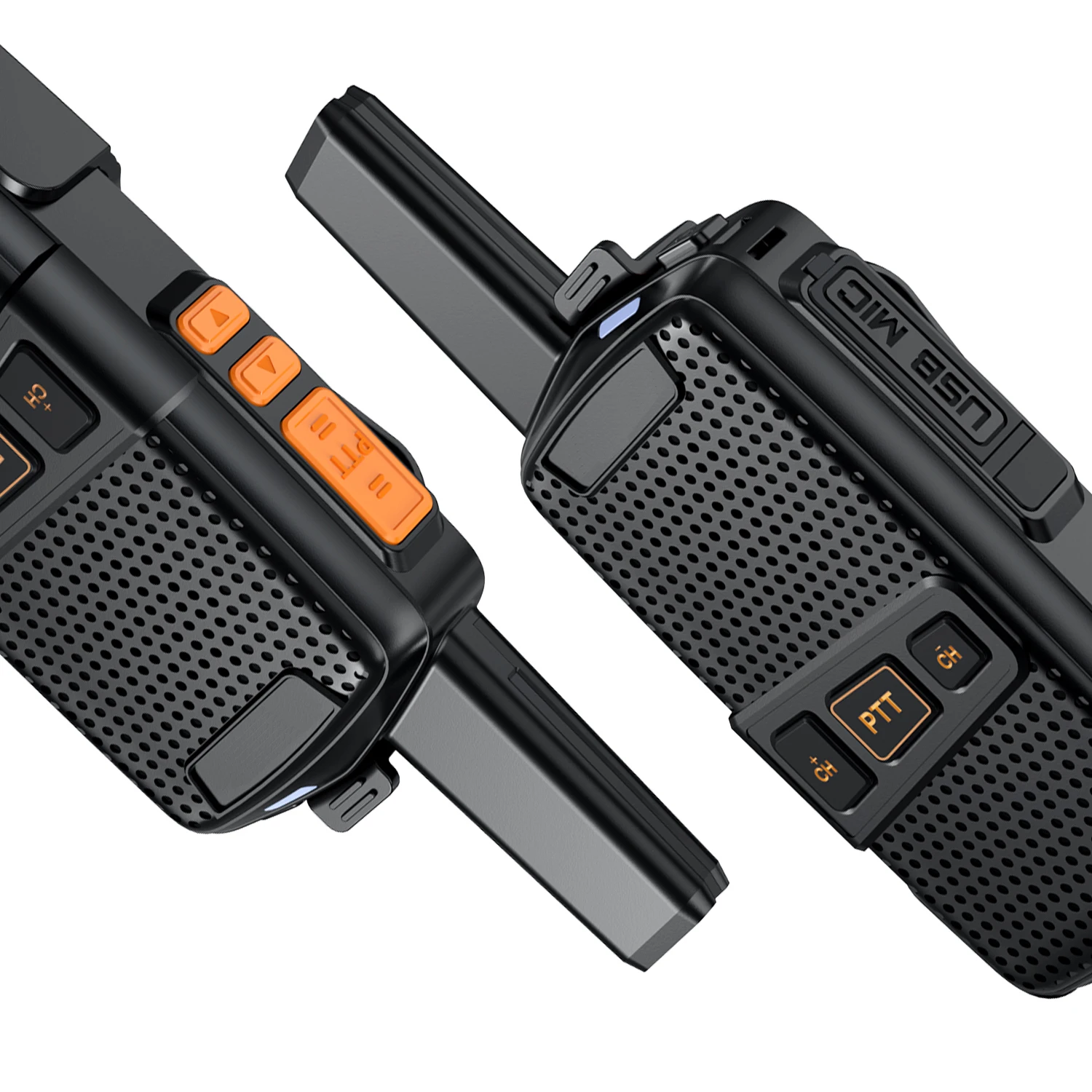 2pcs walkie talkie mini powerful ham radio station comunicador uhf two way radio portable transmitter receiver talkie free global shipping