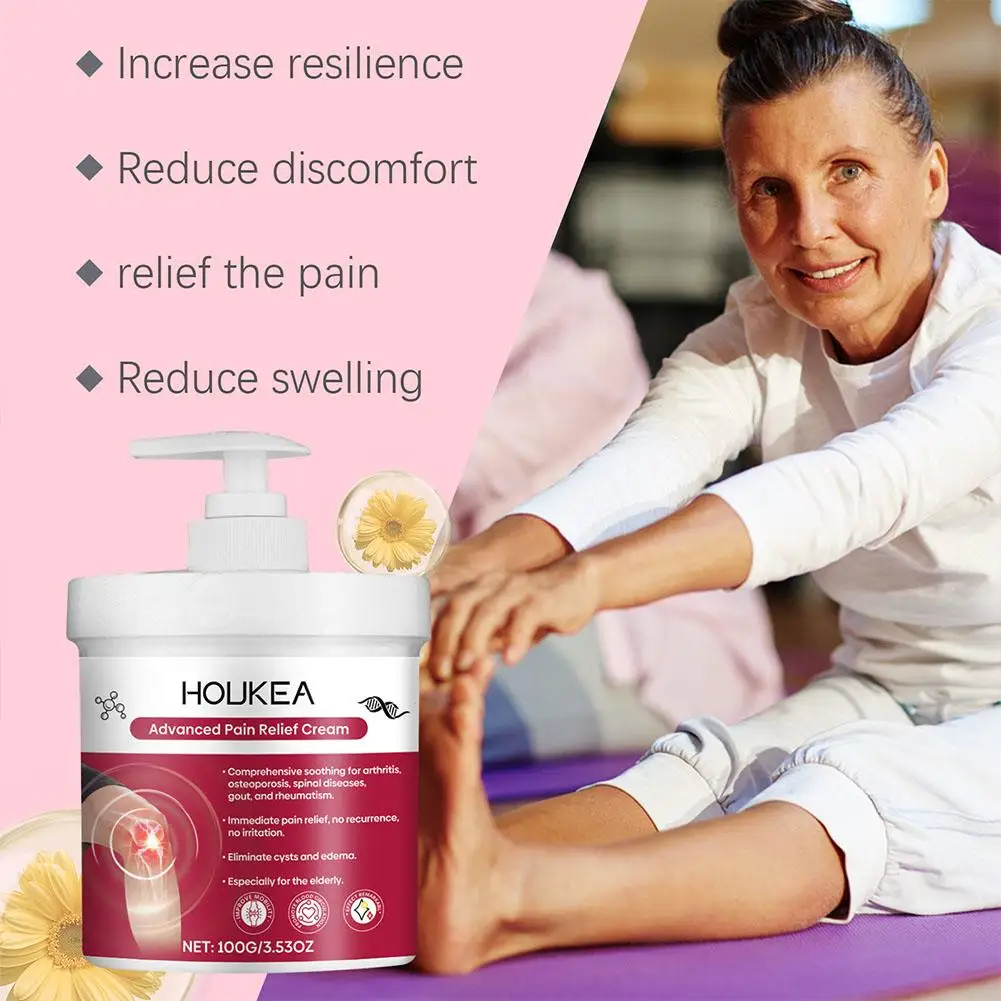 Улучшенный крем для снятия боли в коленях и спине 100 г