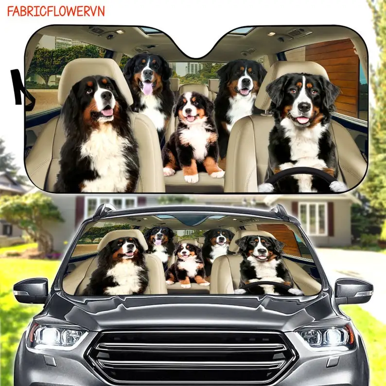 

Bouvier Bernois Car Sunshade, Bouvier Bernois Car Decoration, Dog Windshield, Dog Lovers, Dog Car Sunshade, Gift For Mom, Gift F
