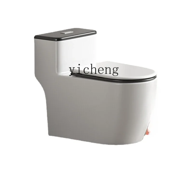 

XL Small Apartment Water-Saving Siphon Toilet Mute Deodorant Anti-Blocking Flush Toilet
