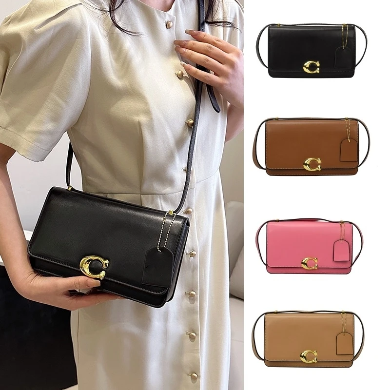 

New Trend Versatile Women's Bag Fashion Retro Flip Armpit Small Square Bag High-end Luxury Ladies Shoulder Messenger Bag