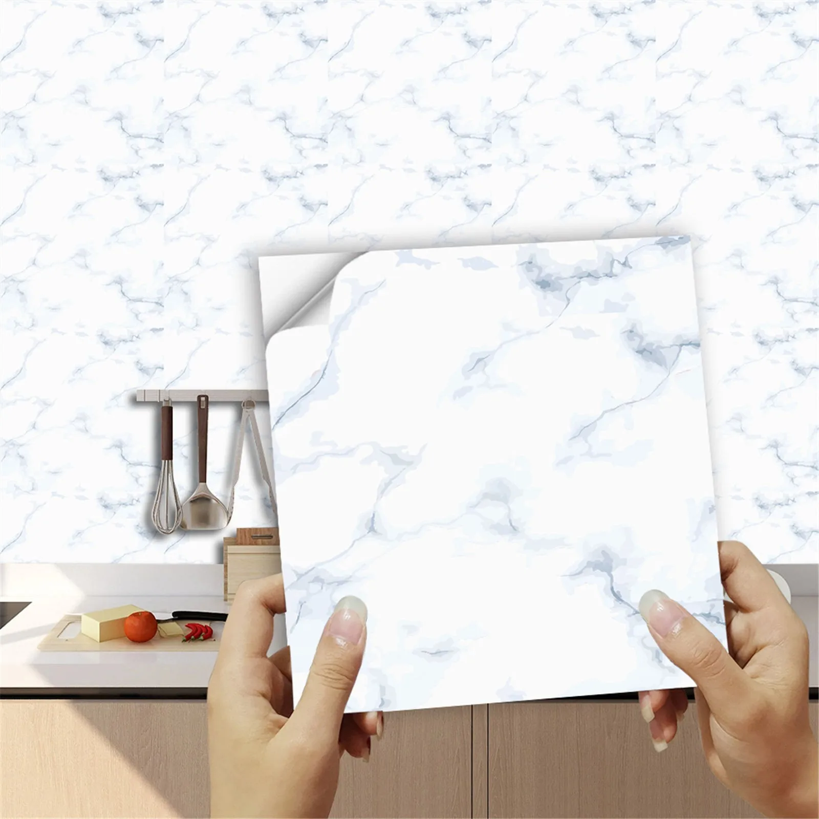 10pcs Peel And Stick Wall Tile Mosaic Backsplash Kitchen Wallpaper Home Decoration Wtone Tiles With Epacket Free Shipping - купить по