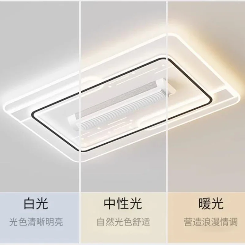 Современная вентилируемая лампа потолочные вентиляторы электрическая спальня