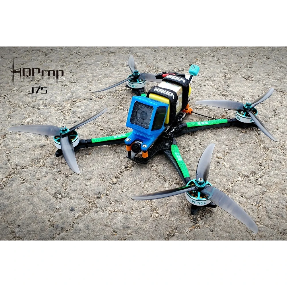 HQProp J75 7-дюймовый 3-лопастной пропеллер для RC FPV Drone DIY Большой радиус действия