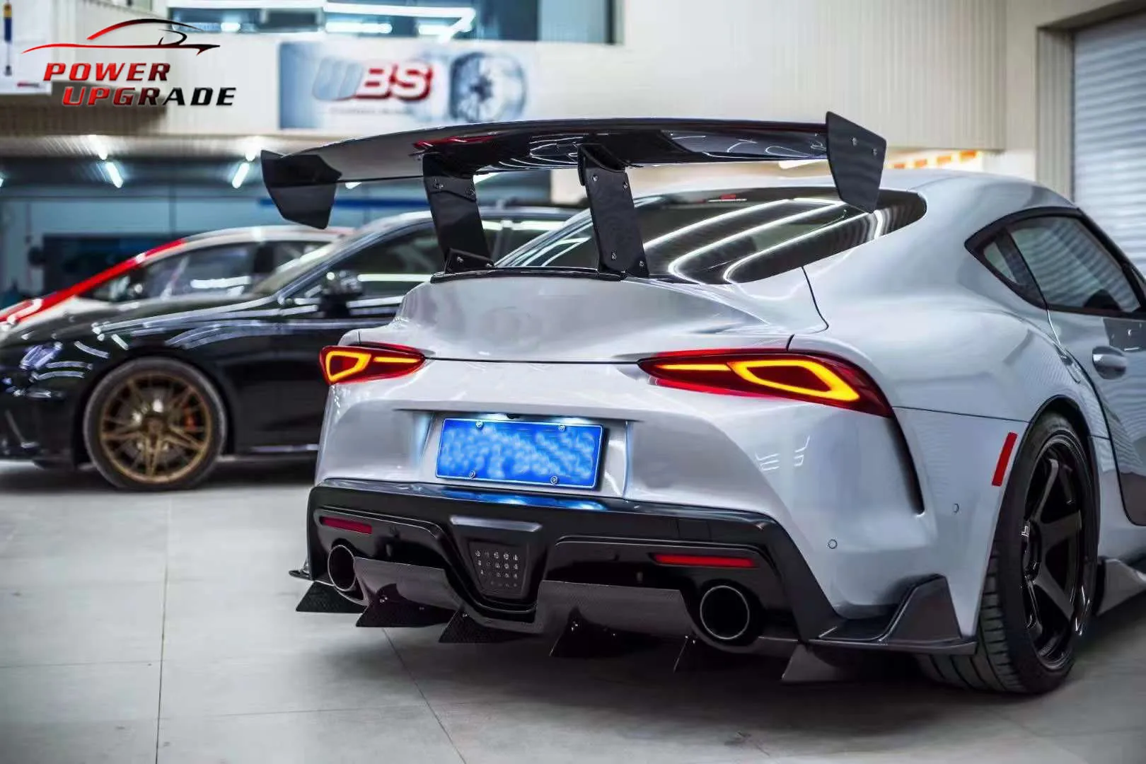 Для Toyota Gr Supra A90 A91 Mkv Заднее крыло багажника из углеродного волокна Задний спойлер